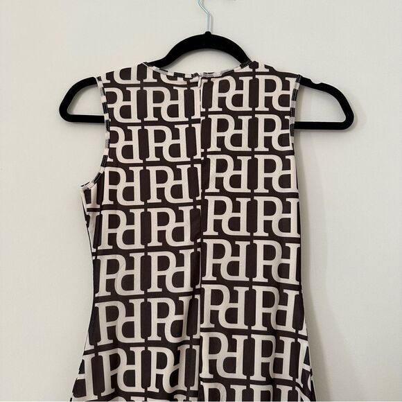 NWT Peppermayo morning logo peace jumpsuit in chocolate and cream - Picture 11 of 12